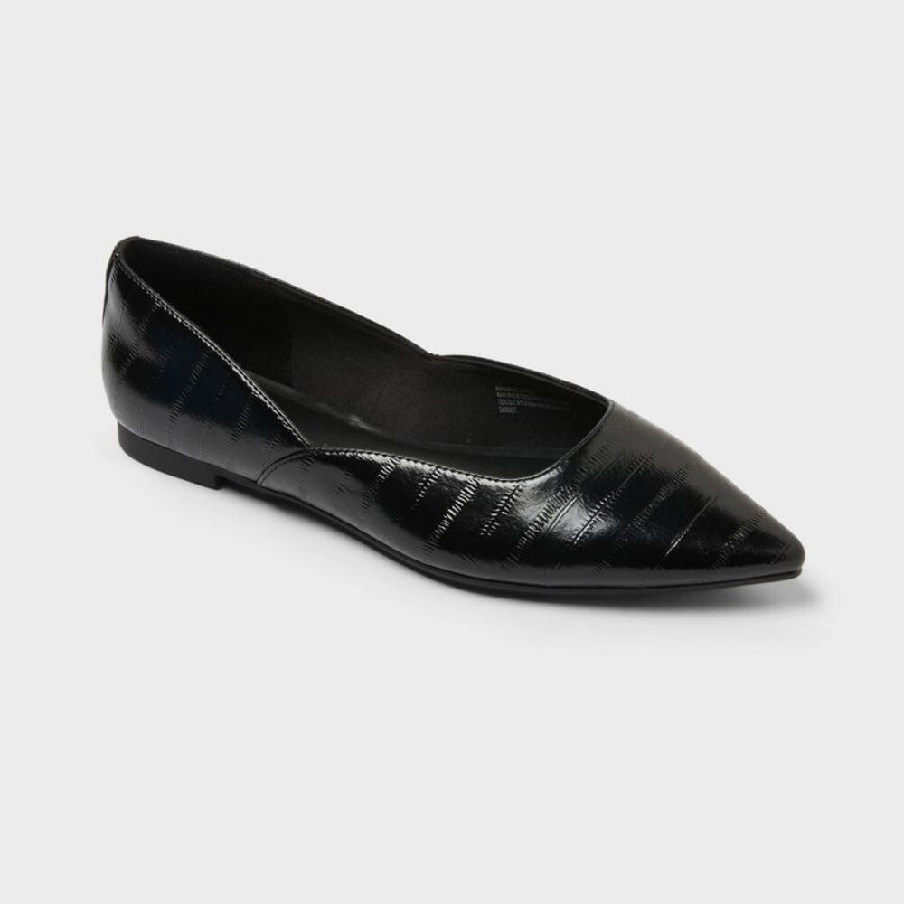 Women's Serena Flats - A New Day Black 8.5